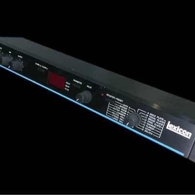 Vintage c.1993 Lexicon Alex Multi FX Rack Reverb Chamber Delay PCM Modulation image 5