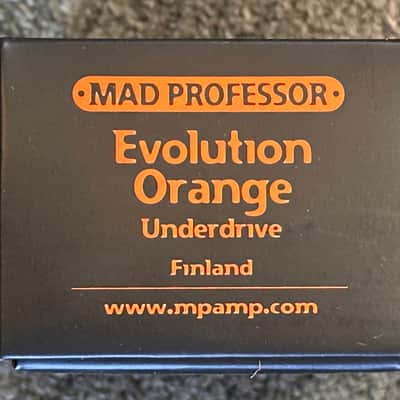 Mad Professor Evolution Orange Underdrive Pedal (EOU) 2026 image 2