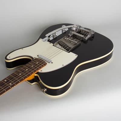 J.W. Black  Telecaster Custom Owned and Used by Bill Frisell Solid Body Electric Guitar, ser. #JWB-121, black gig bag case. image 8