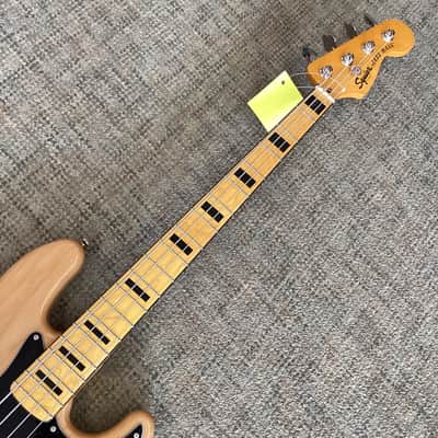 Squier Classic Vibe '70s Jazz Bass in Natural image 3