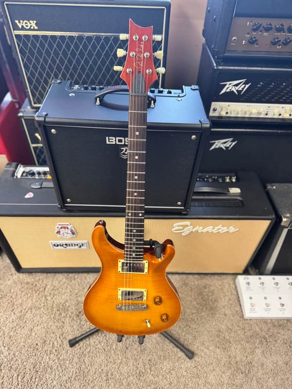 PRS 20th Anniversary Custom 22 Stoptail 10-Top 2005 - McCarty Sunburst image 1