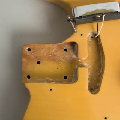 Immagine Fender  Telecaster Solid Body Electric Guitar (1972), ser. #387734, black gig bag case. - 16