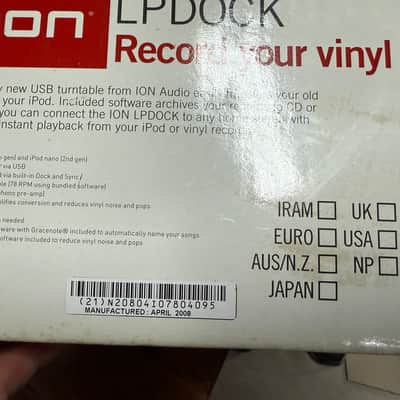 Mint In Box - ION LPDOCK Record your vinyl ION LPDOCK - Silver image 5