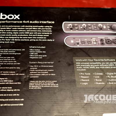 Avid MBox 4x4 Audio Interface carte son image 5