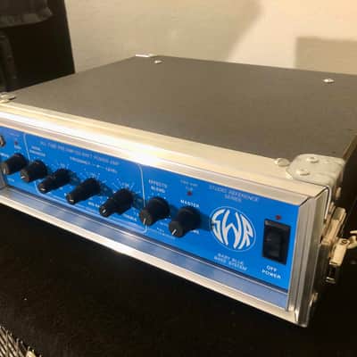 SWR Baby Blue-Electric Blue Bass Amp-Head (Baby Blue II) 90s Excellent image 3