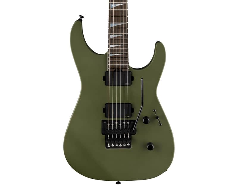 Used Jackson American Series Soloist SL2MG Electric Guitar - Matte Army Drab image 1
