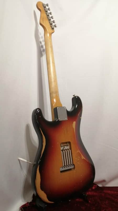 Fender Mexico Road Worn 60s Stratocaster Electric Guitar | Reverb