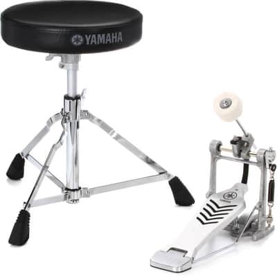 Yamaha FPDS2 Drum Throne Bass Drum Pedal Bundle image 2