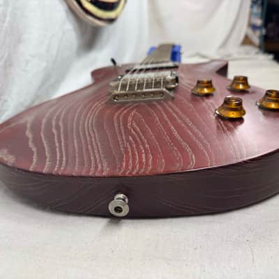 Knaggs Kenai T3 Satin Singlecut Guitar with Case 2017 - Burgundy Drift image 17