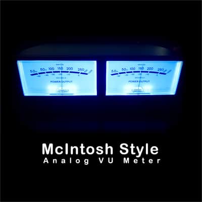 McIntosh Style Meters Blue 2025 Black Studio | Radio | Waves Sounds image 11