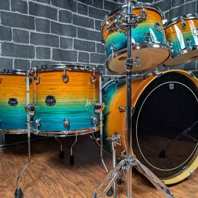 Mapex Armory Studioease Fast Tom 5-piece Shell Pack - Ocean Sunset image 25