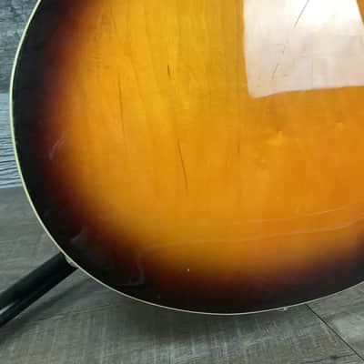 Washburn HB-30 Semi-Hollow Electric Guitar Sunburst image 8