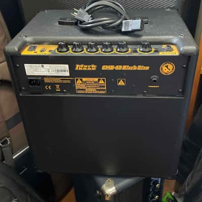 Markbass 40 Amp CMB 101 Black Line 40W 1x10 Bass Combo Amplifier Near Mint Like New Condition image 3