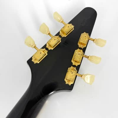 2020 Gibson Custom Shop Murphy Aged Jimi Hendrix 1969 Flying V - Ebony image 11
