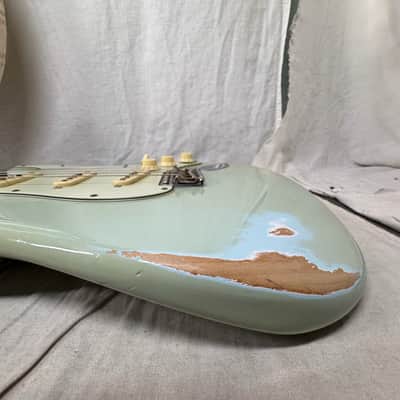 Fender USA Custom Shop Limited Edition WW10-'59 Wildwood 10-59 Stratocaster Relic Guitar with Case 2008 - Faded Sonic Blue / Brazilian Rosewood fingerboard image 20