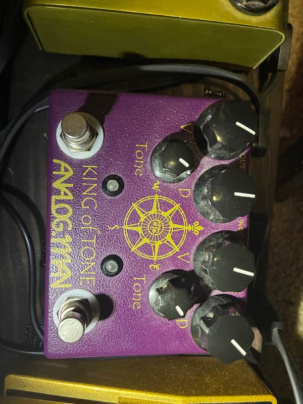 Analogman King of Tone V4 with Both Side High Gain Option | Reverb