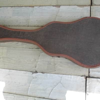 Silvertone Harmony Vintage Brown Case Stratotone 1960's image 1