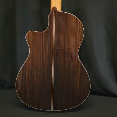 New Jose Ramirez Cedar Estudio 140 CWE Acoustic Electric Classical Nylon String Guitar w/ Logo'd Hard Case image 4