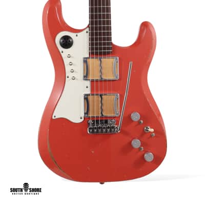 Fiam Mirari 2023 Tahitian Coral over Gold. By past Ronin Guitars luthier Izzy Lugo. NEW (Authorized Dealer) image 1