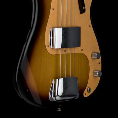 Fender Custom Shop Empire 58 Precision Bass Journeyman Relic - Aged 2-Color Sunburst #86942 image 6