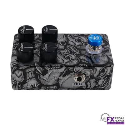 Flattley Guitar Pedals Poison Ivy 2024 - Black Skulls image 9