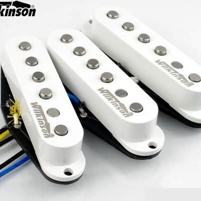 Wilkinson 60's WVS Alnico V Single Coil Guitar Pickup Set N/M/B  for Strat/Strat Configurations Nice image 1