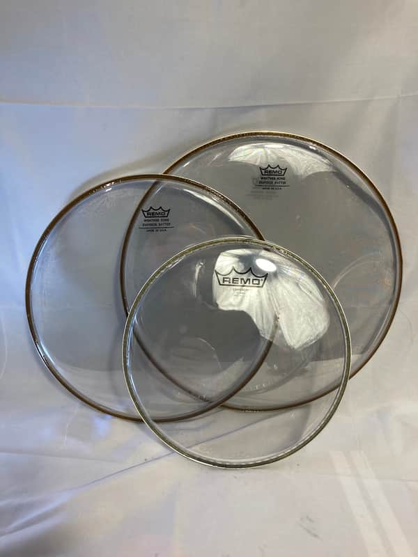 Remo - Clear Emperor Fusion Tom Pack, 10", 12", 14" image 1