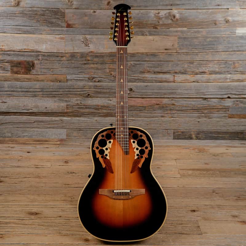 Ovation Elite 1758 12弦エレクトリックアコースティックギター Ovation 1758-1-G 12 String Pro Elite – United States