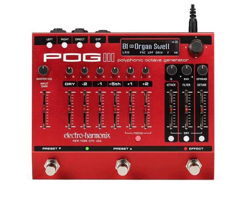 Electro-Harmonix POG3 Polyphonic Octave Generator Pedal - Open Box image 1