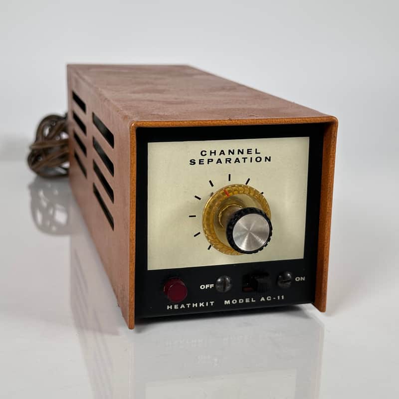 Vintage RARE Heath Heathkit Model AC-11 Tube Channel Separation image 1