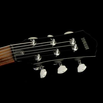 Used Yamaha AES820D6 Drop 6 Baritone Electric Guitar Black image 4