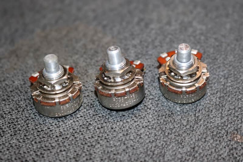 Fender 250k Stackpole Potentiometers