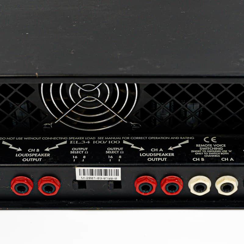 Marshall 100/100 Dual Monobloc EL34 Power Amplifier for Guitar