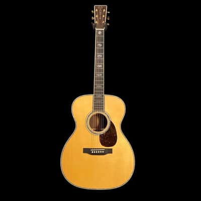 Martin OM-45 2024 Standard Series Acoustic Guitar - Natural with Aging Toner - Used image 3