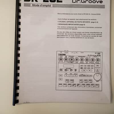Boss DR-202 – Dr. Groove – 2000s Drum Machine – Printed Manual & PSU included – Tested image 19