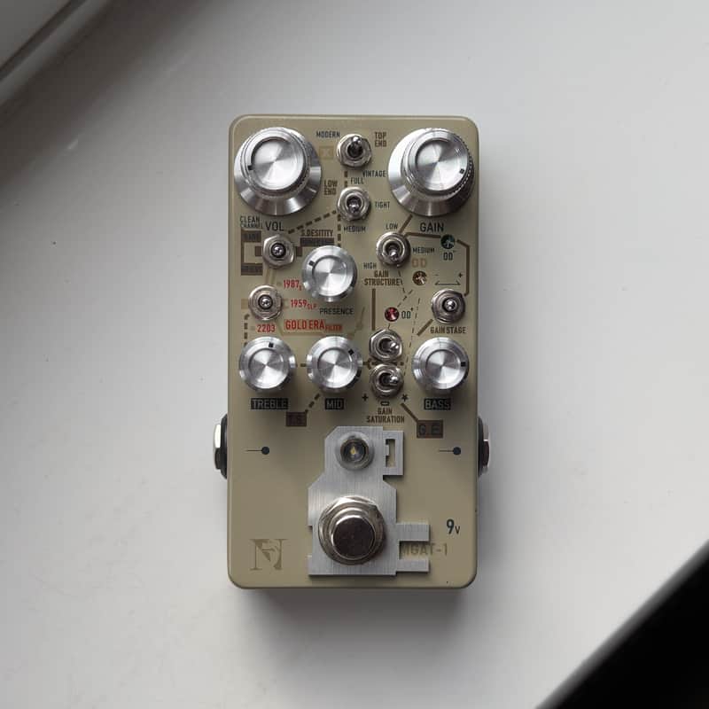 Sinvertek MGAT-1 Golden Era DS99 Overdrive Distortion Preamp Marshall SN 86/99