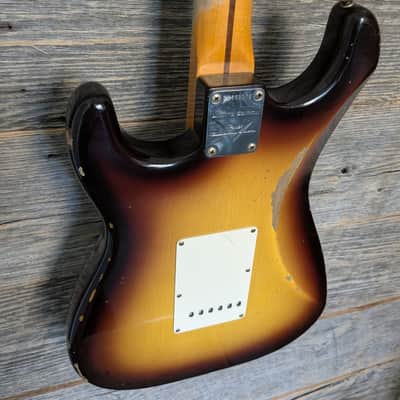 Used Fender Custom Shop 2022 Ltd Fat 50s Stratocaster - 2-Tone Sunburst w/OHSC image 8