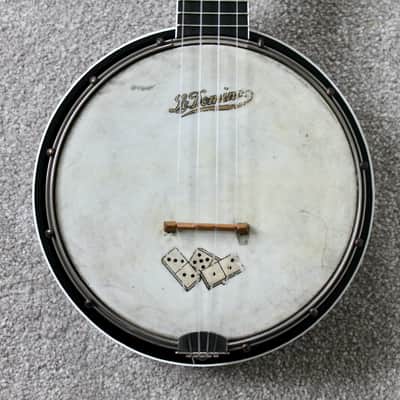 1930's Vintage JSR Le Domino Banjo Uke Ukulele image 2