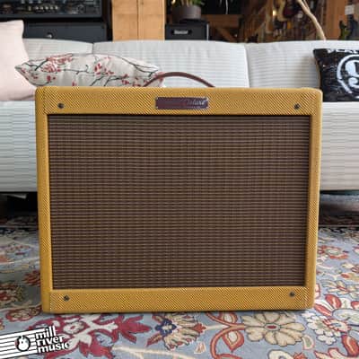 Fender '57 Custom Deluxe 1x12 Tube Amp Tweed Includes Cover, Manual, and Box – Used Mint