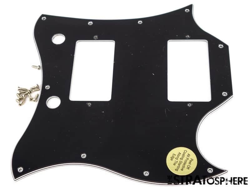 USED USA Gibson SG Standard Model Black 5 Ply PICKGUARD Guitar Modern Style image 1