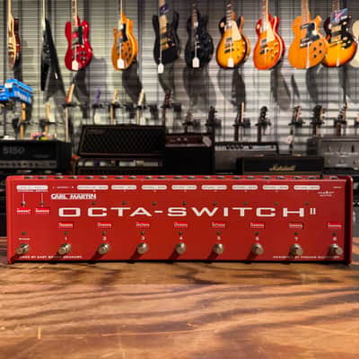 Carl Martin Octa-Switch II 2010s - Red image 1