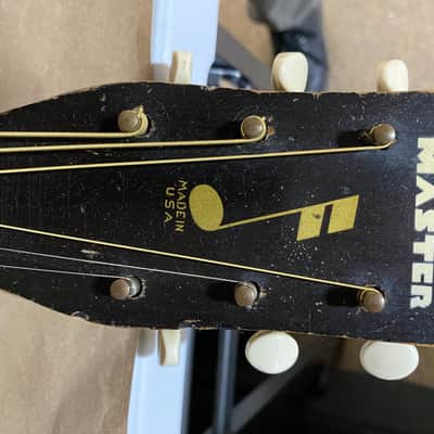 Harmony Master Broadway 1947-1971 USA Arch Top Burst Acoustic Guitar image 5