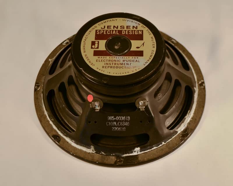 Jensen C10N Speaker 1966 Original Cone Fender Princeton Vibrolux Reverb #2 of 2 image 1