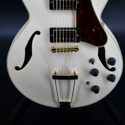Ibanez AMH90-IV Artcore Expressionist Ivory image 2