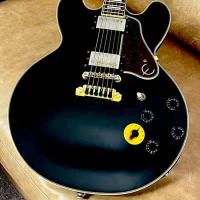 RARE 2008 Epiphone by Gibson ES-355 BB King Signature “Lucille” | Ebony black w/case image 2