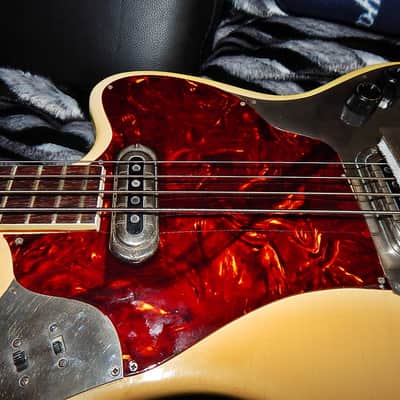 Framus 5/165-52 Strato de Luxe Star Bass Anfang 60iger Jahre - beige image 5