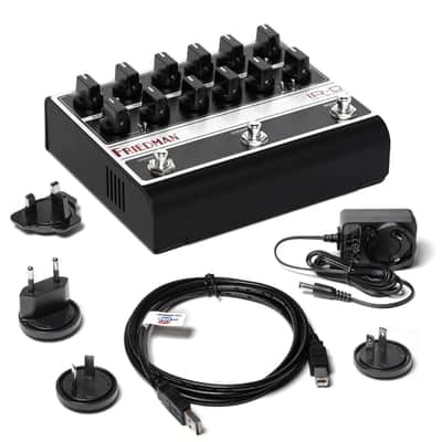 Friedman IR-D Dual Tube Preamp - Silver / Black image 2