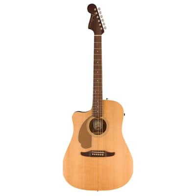 Fender Redondo Player Left-Handed Acoustic-Electric Guitar - Natural image 2