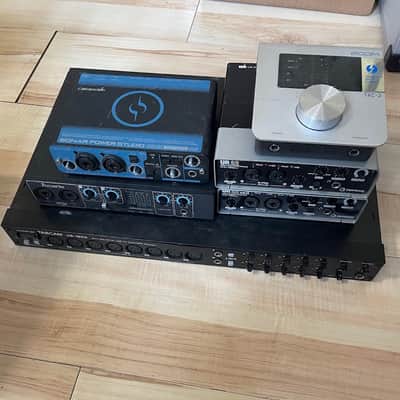 Lot of interfaces Zoom TAC-2 Steinberg UR22 Tascam US1800  Focusrite Parts image 1
