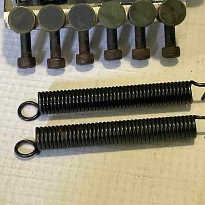 Early 1980's Original Floyd Rose Made in Germany Chrome Tremolo Bridge Vibrato (Parts Mutt) image 2